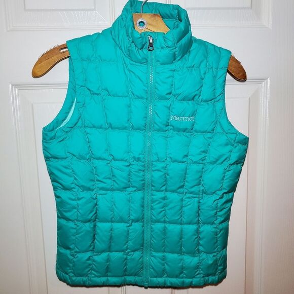 Marmot Girls Duck Down Filled Puff Vest Size M - Picture 1 of 13